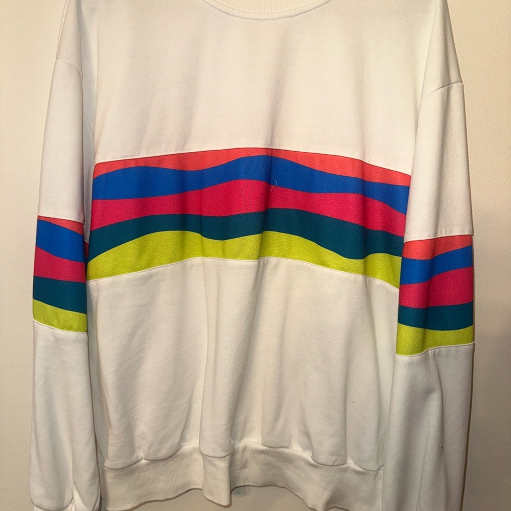 Colorful Striped Men's Sweater